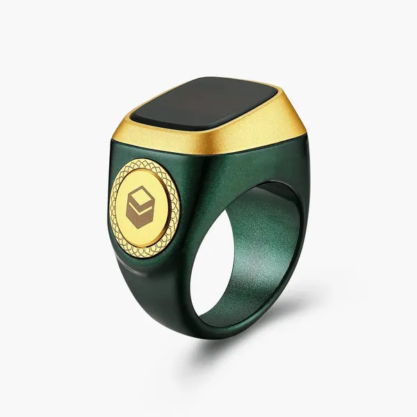 Iqibla Smart Tasbih: A New Digital Tasbeeh Ring Lite with Tally Counter, Prayer Time Vibration Reminder for Muslim Zikr