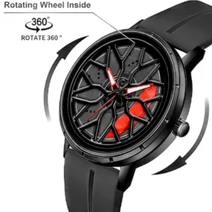 100% original Car wheel spin watch for men or boy