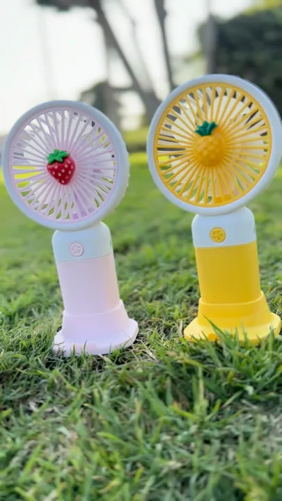 ZKM Mall Mini fan USB Rechargeable Handheld & Desktop Fan – Portable, Lightweight, Adjustable Speed, Electric Cooling Fan for Kids , School fan for girls , Travel, Office & Summer Use - Image 3
