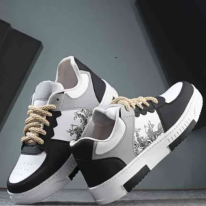Sneakers for Men, All Season PVC Casual Style Sports Hiking Sneakers Blue & Beige Green Available