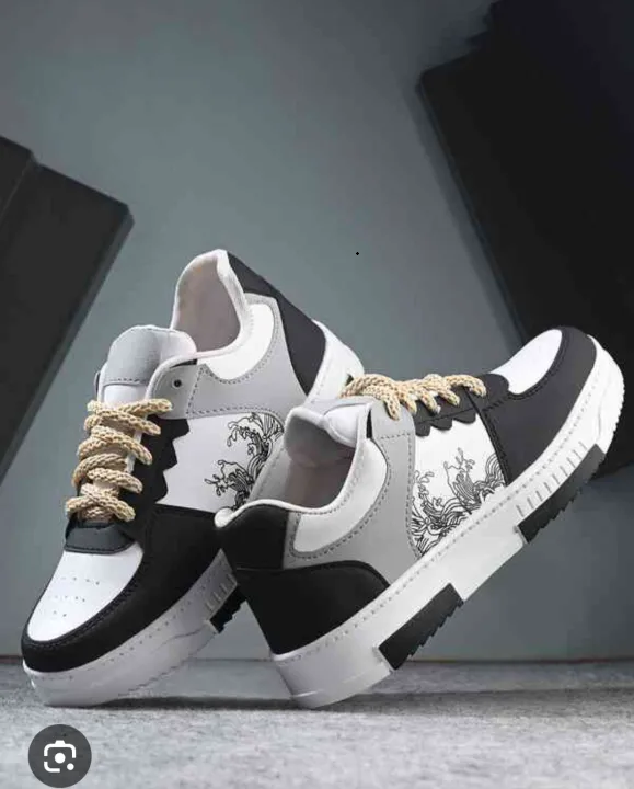 Sneakers for Men, All Season PVC Casual Style Sports Hiking Sneakers Blue & Beige Green Available